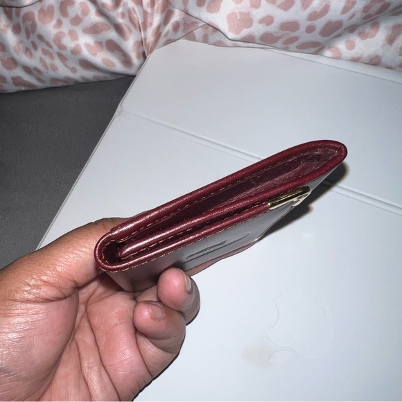 Cartier Coin Purse in wine color - Picture 6 of 12